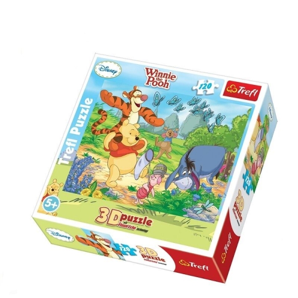 Winnie the Pooh 3D Puzzle mit 120 Teile von Trefl Maße ca. 25x20 cm